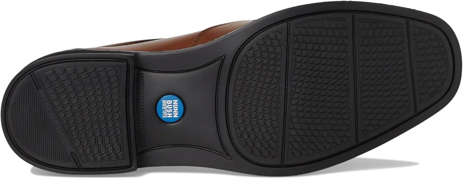 Лоферы Nunn Bush Stark Moccasin Toe Slip-On, Cognac — фото 3