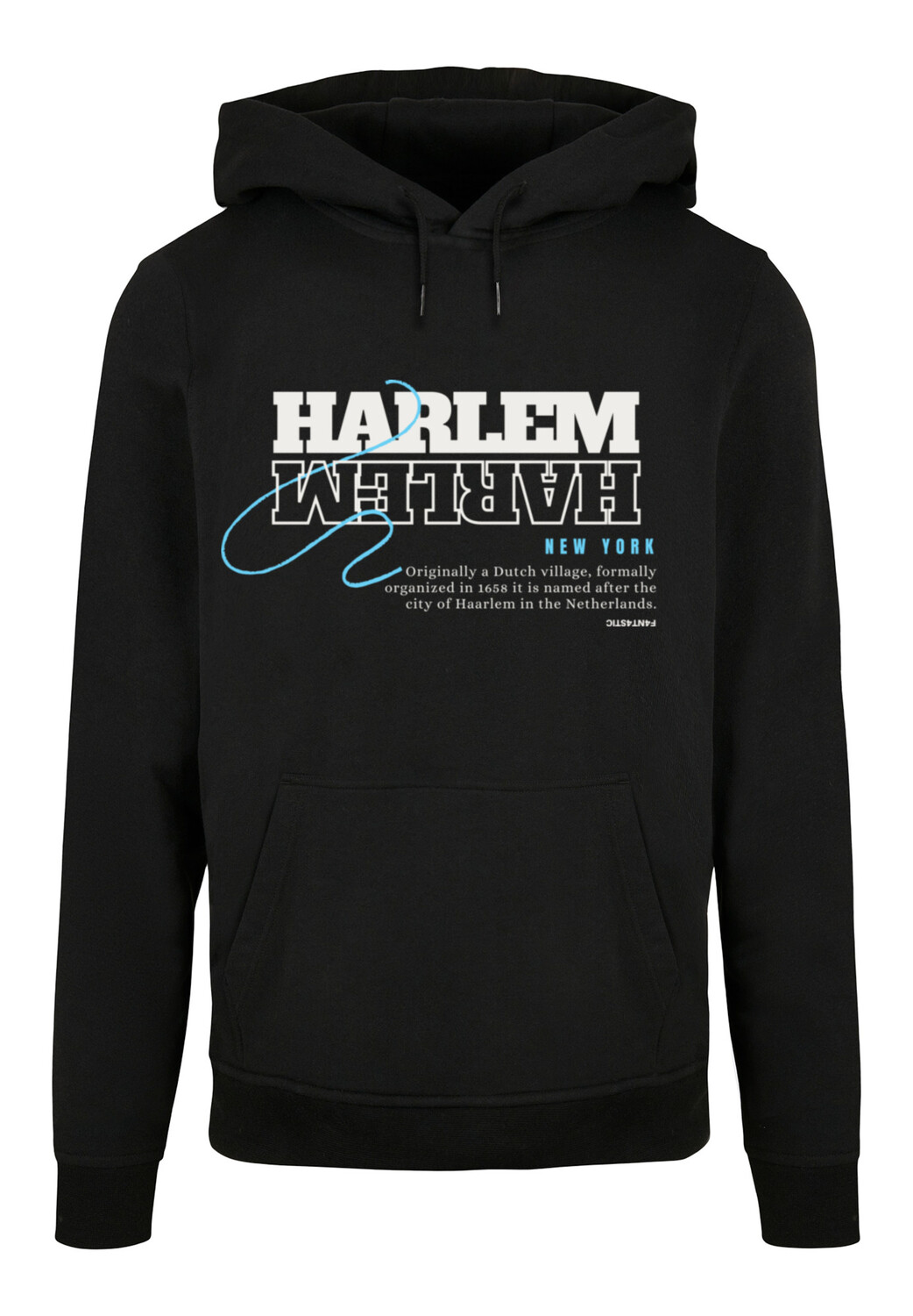 

Пуловер F4NT4STIC Basic Hoodie Harlem HOODIE, черный