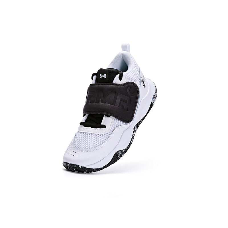 Детские баскетбольные кроссовки Kids Low-top Under Armour, белый — фото 2