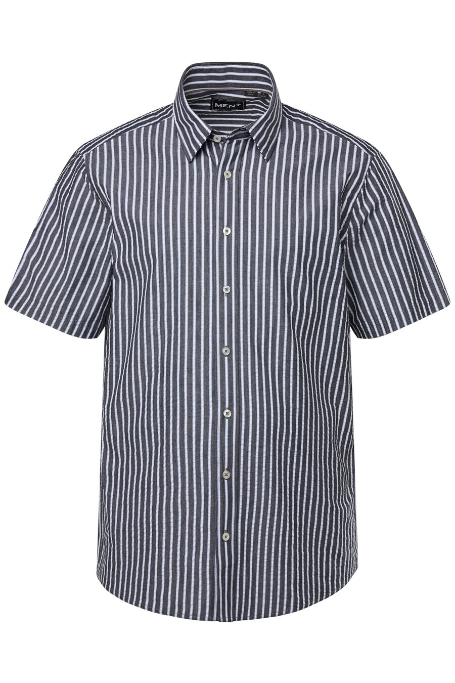 

Повседневная рубашка Men Plus Regular fit Button Up Shirt, серый