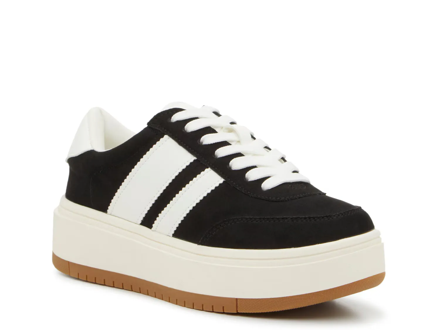 

Кроссовки Navida Platform Sneaker Madden Girl, черно-белый, Черный, Кроссовки Navida Platform Sneaker Madden Girl, черно-белый