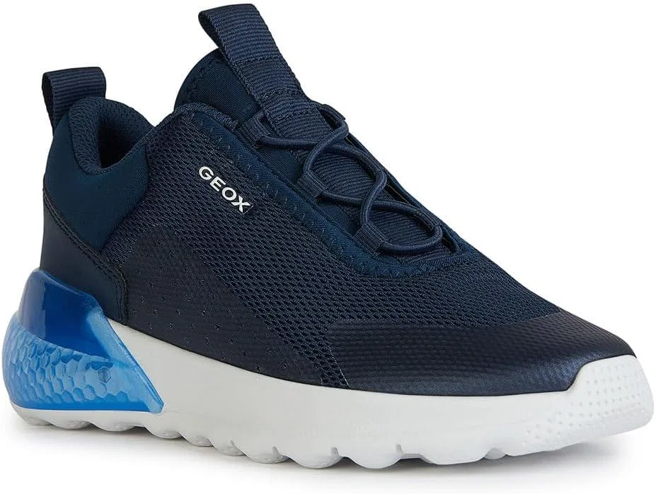 Кроссовки Geox Boys' J Activart Illuminus, Navy — фото 3