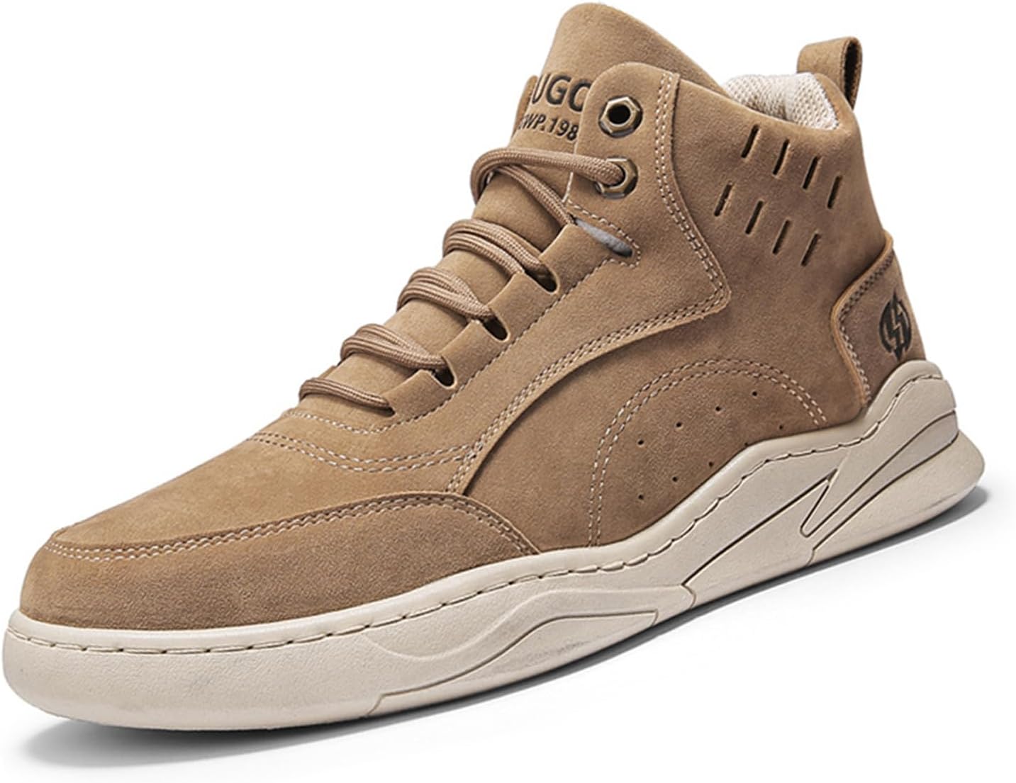

Мужские зимние теплые кроссовки с плюшевой подкладкой, повседневная обувь для улицы, противоскользящие комфортные зимние ботинки для мужчин Abborora, Sand