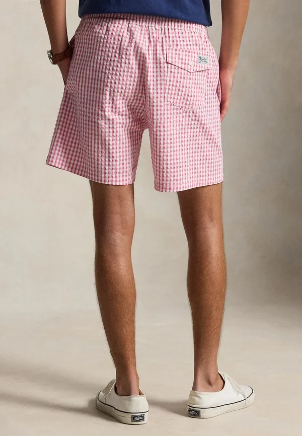 Плавки-Шорты traveler classic, длина 5,75 дюймов Polo Ralph Lauren, Resort Rose Gingham — фото 3