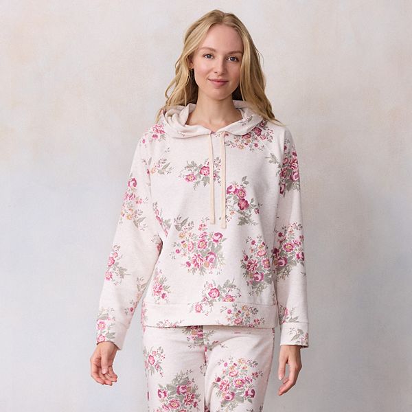 

Худи с длинным рукавом Petite Lc Lauren Conrad, Heather Bryce Blooms