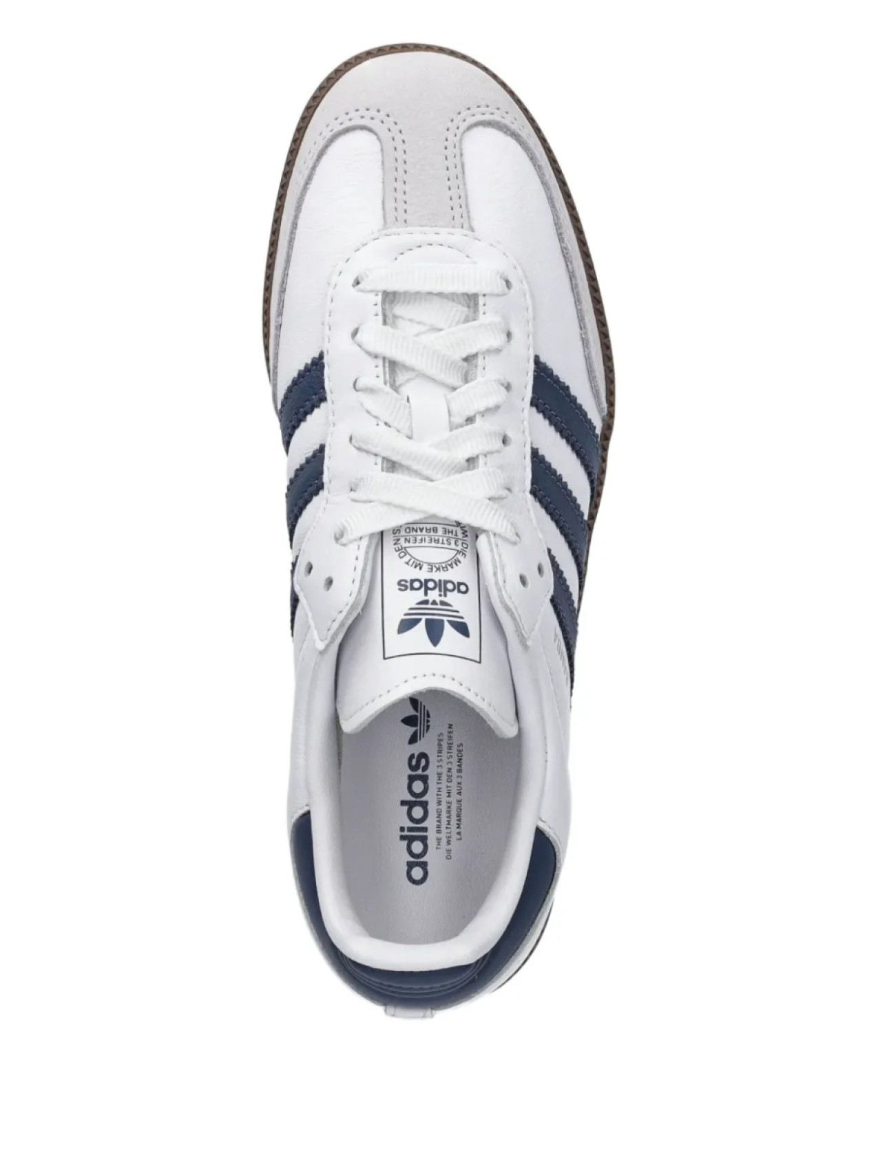 Кроссовки adidas Samba, белый — фото 4