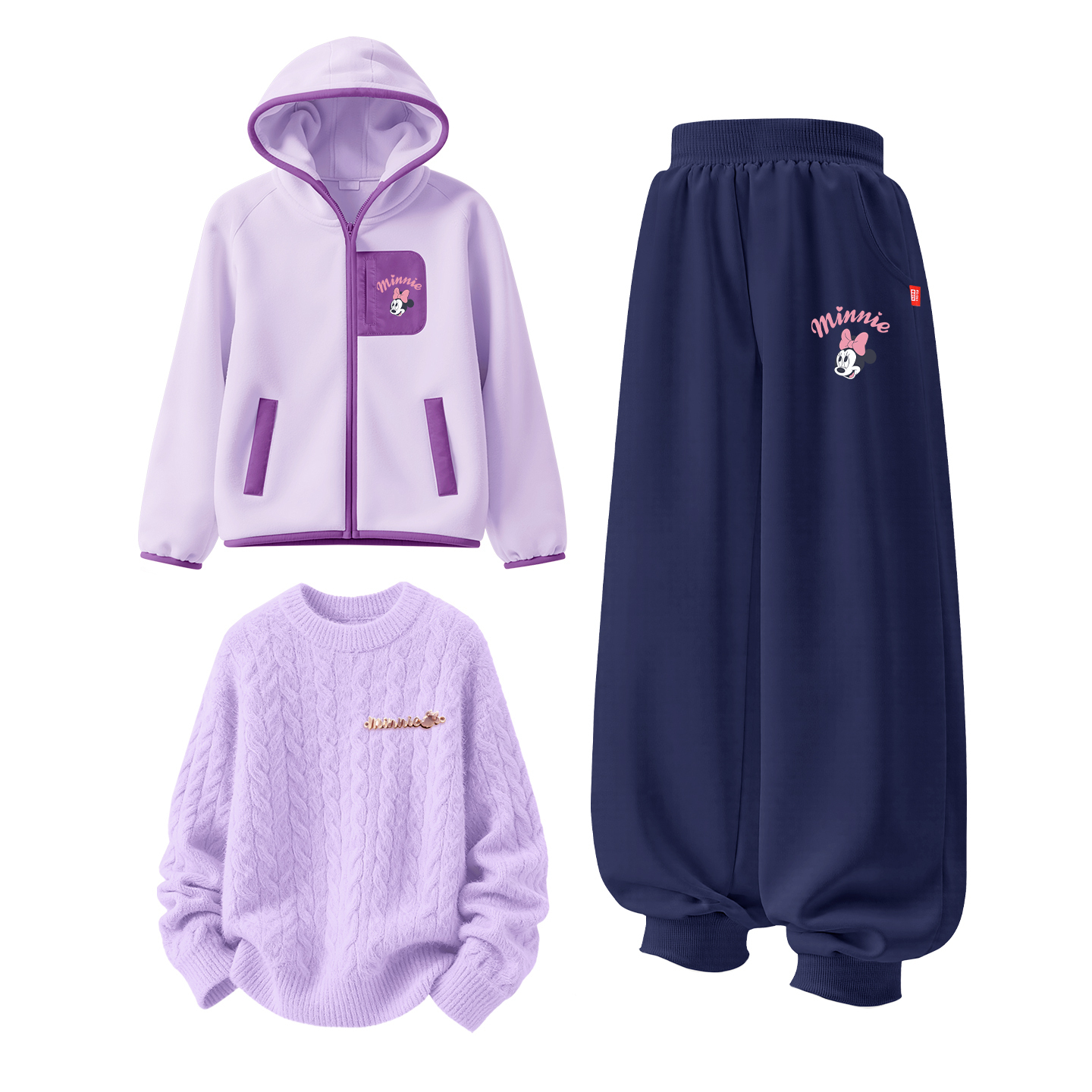 

Детская повседневная спортивная одежда Disney, темно-синий