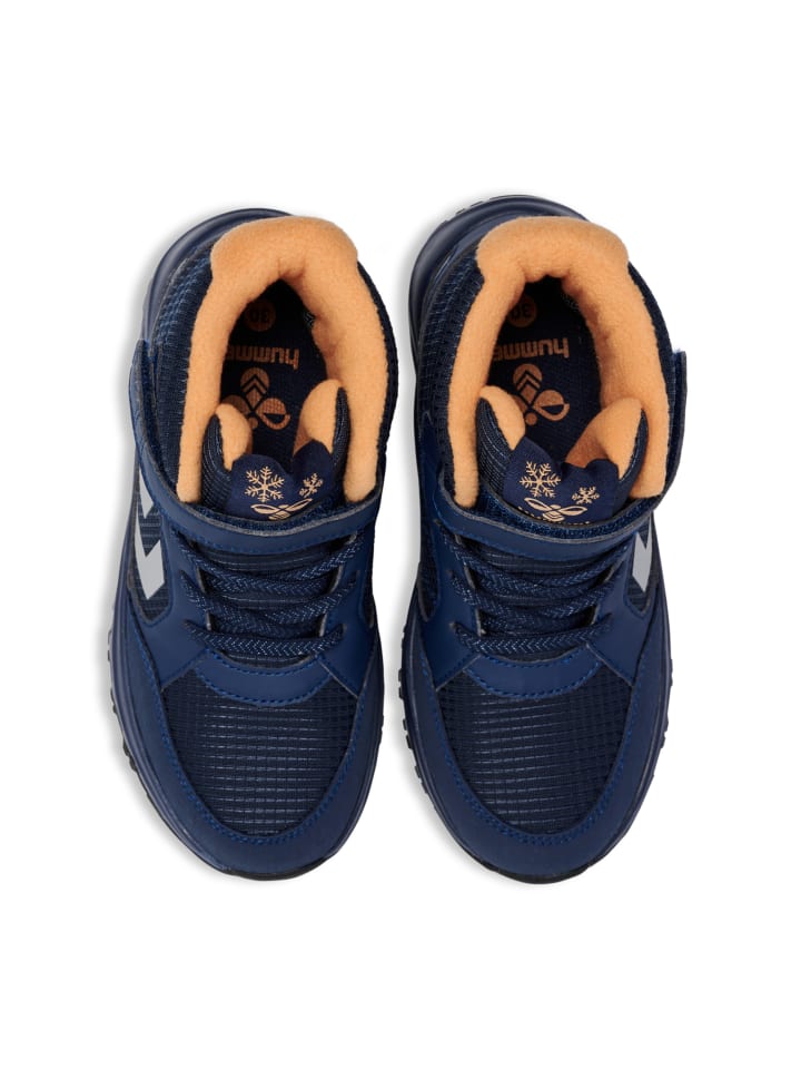 Детские ботинки Hummel Explorer Tex с застежкой на липучке из темного денима Hummel — фото 3