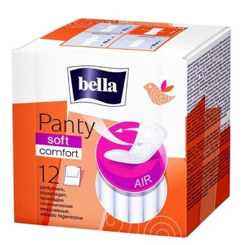 

Прокладки для трусов, 12 шт. Bella, Panty Soft