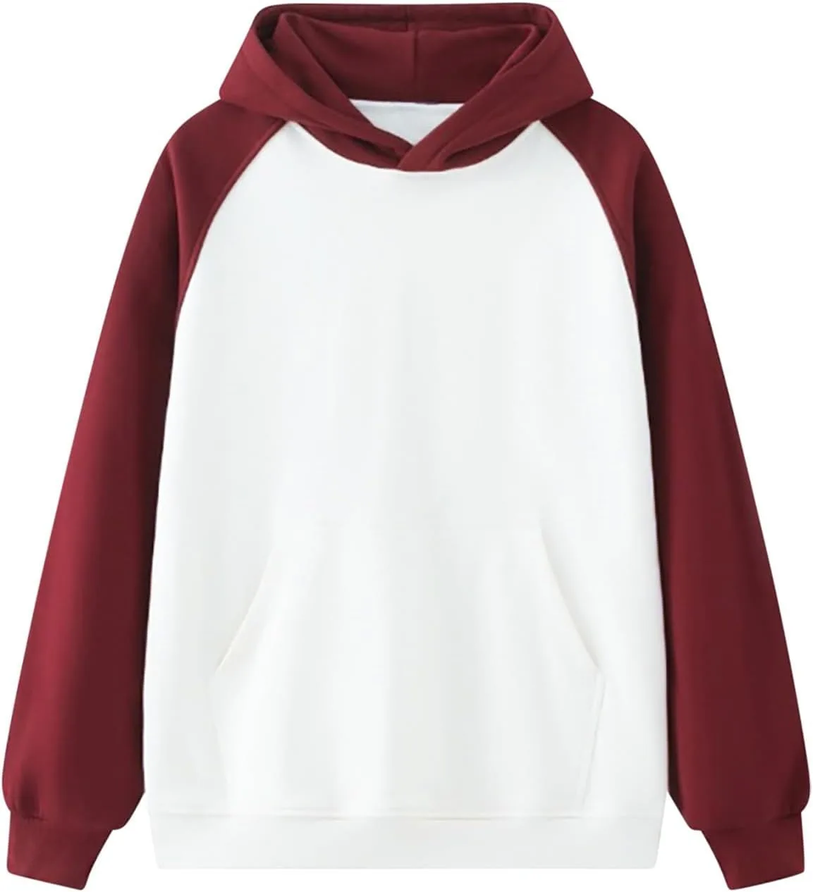 

Мужская худи Preppy Patchwork Color Block с капюшоном