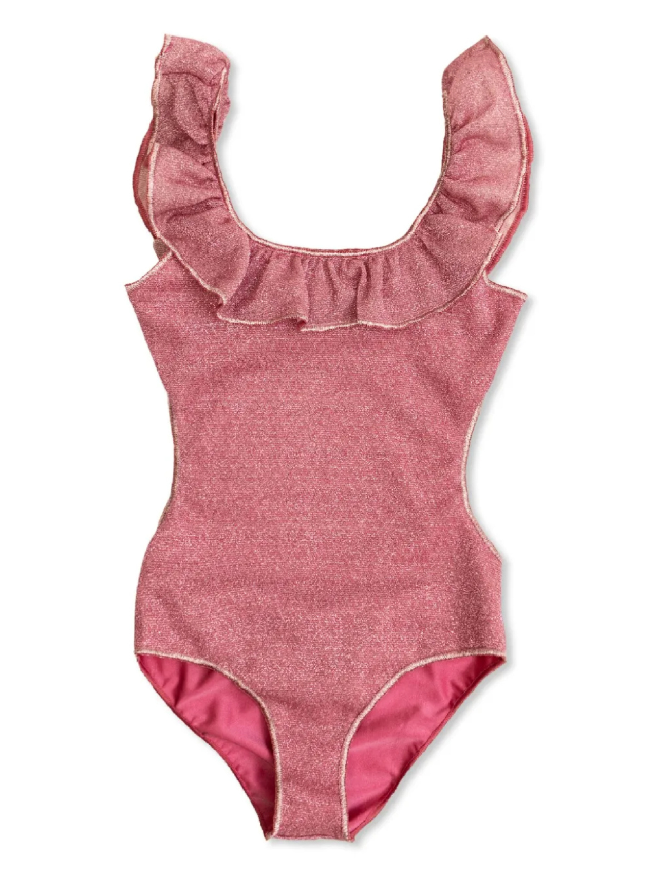

Купальник с люрексом Oseree Kids, розовый