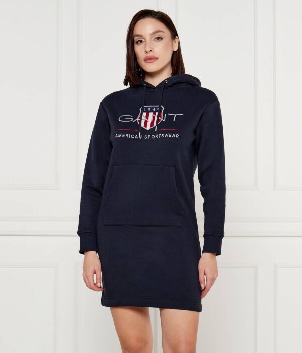 

Платье Gant Archive Shield, синий