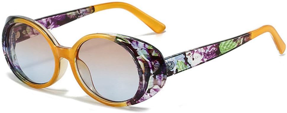 

Женские солнцезащитные очки LVTFCO в форме овальной сумки с цветочным рисунком, модные солнцезащитные очки в стиле ретро, ​​маленькая оправа, защита от ультрафиолета UV400, Orange