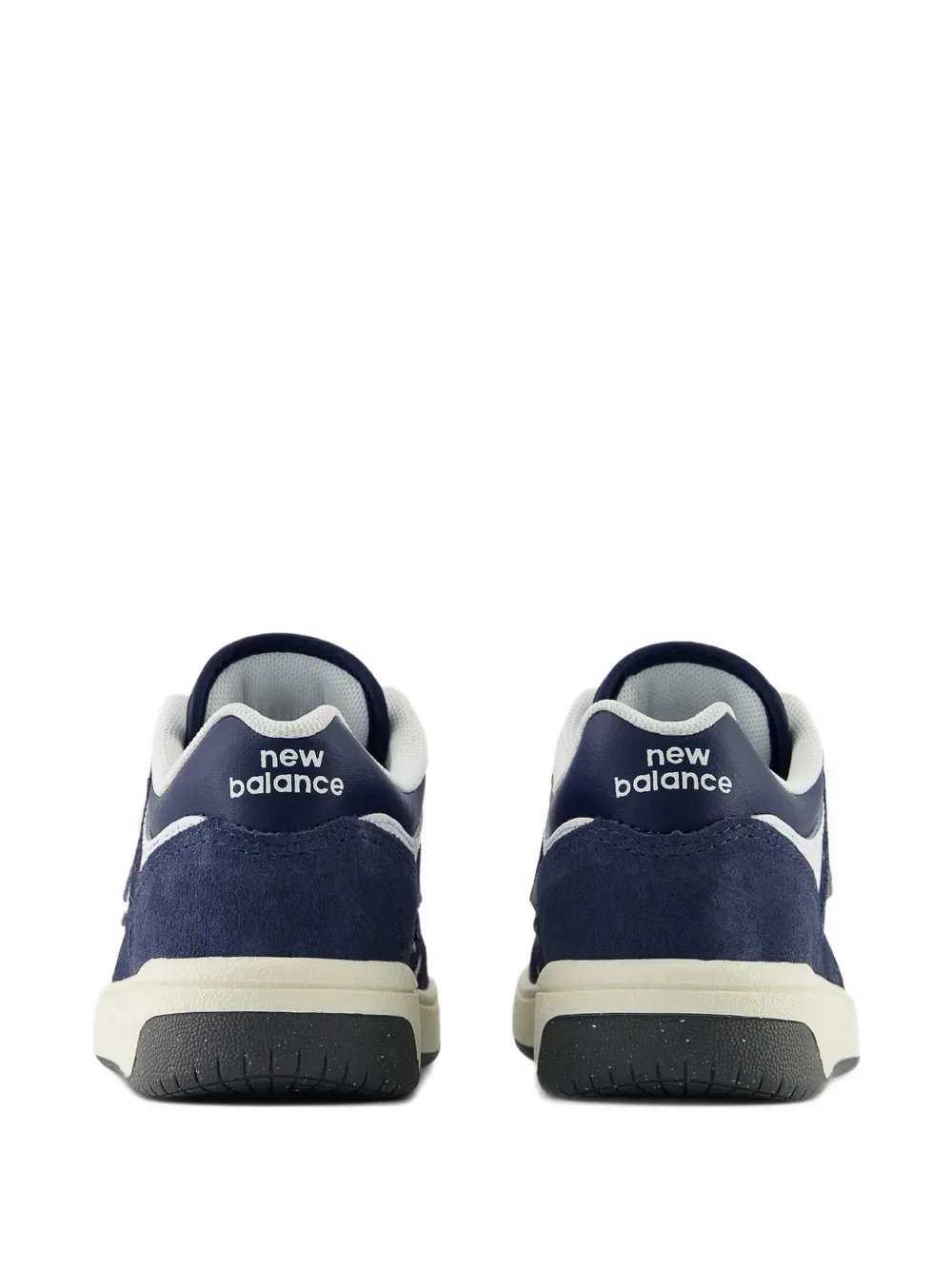 Кроссовки с перфорированным логотипом New Balance Kids, синий — фото 3
