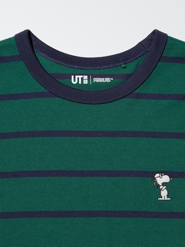 Футболка UT с графикой Peanuts Uniqlo, 58 dark green — фото 4