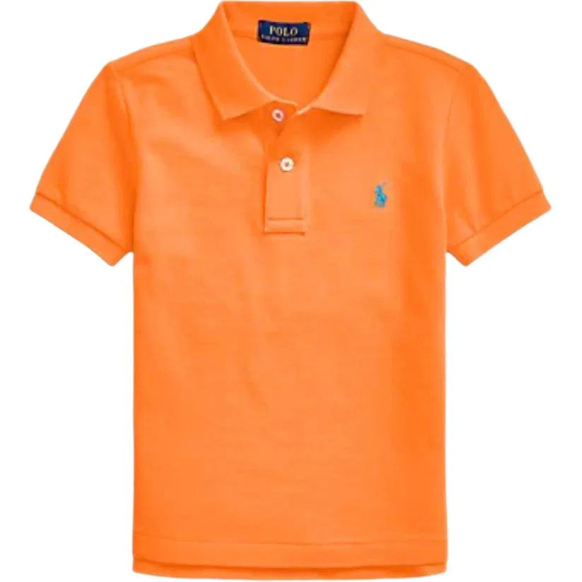 Поло детское классическое Polo Ralph Lauren оранжевое