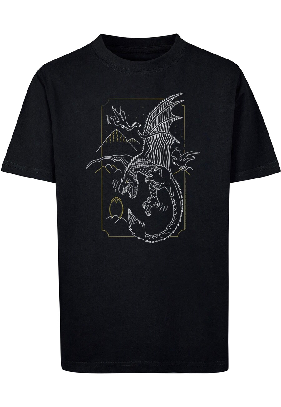

Рубашка ABSOLUTE CULT Harry Potter - Dragon Line Art, черный