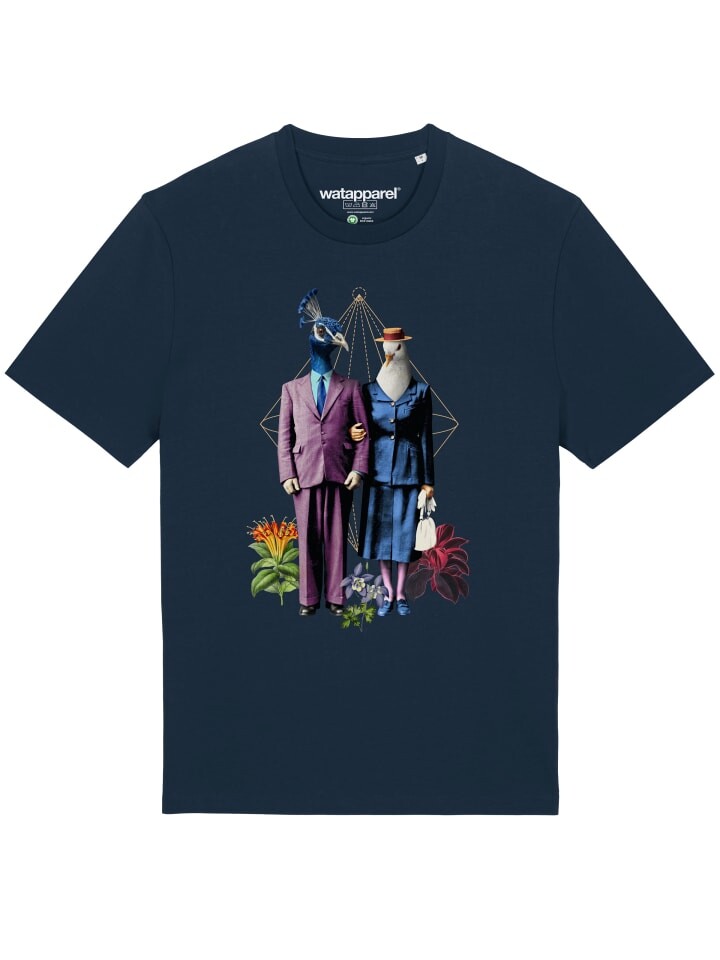 

Футболка wat Apparel, темно-синий