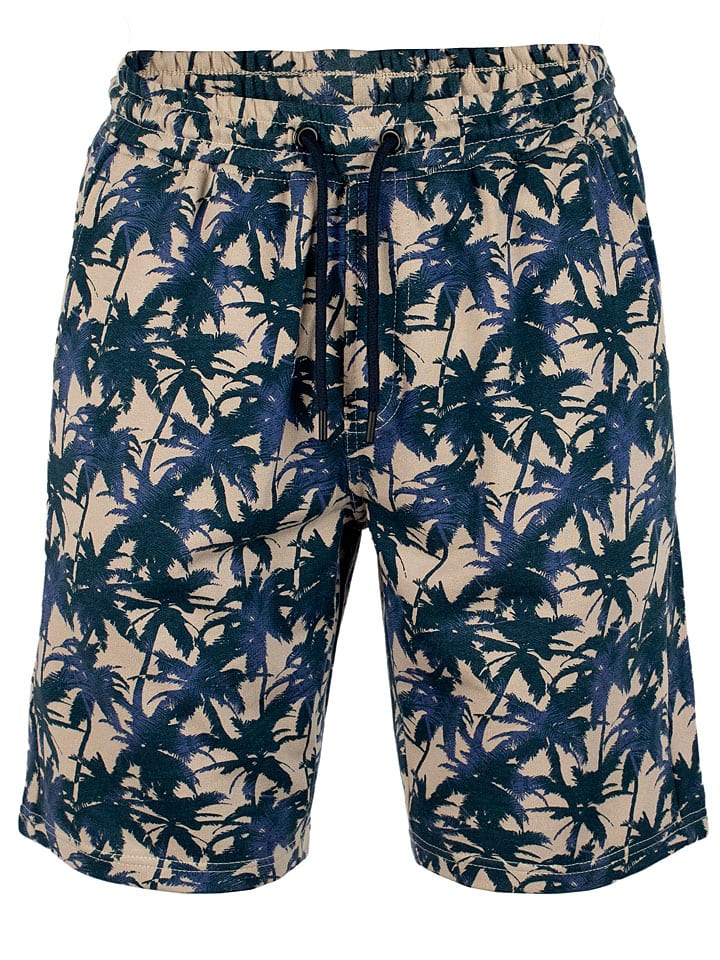 

Тканевые шорты Roadsign, бежевый/темно-синий