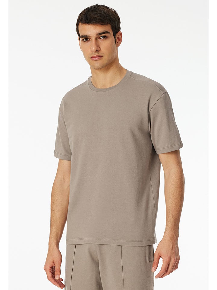 

Schiesser Бежевая пижамная рубашка