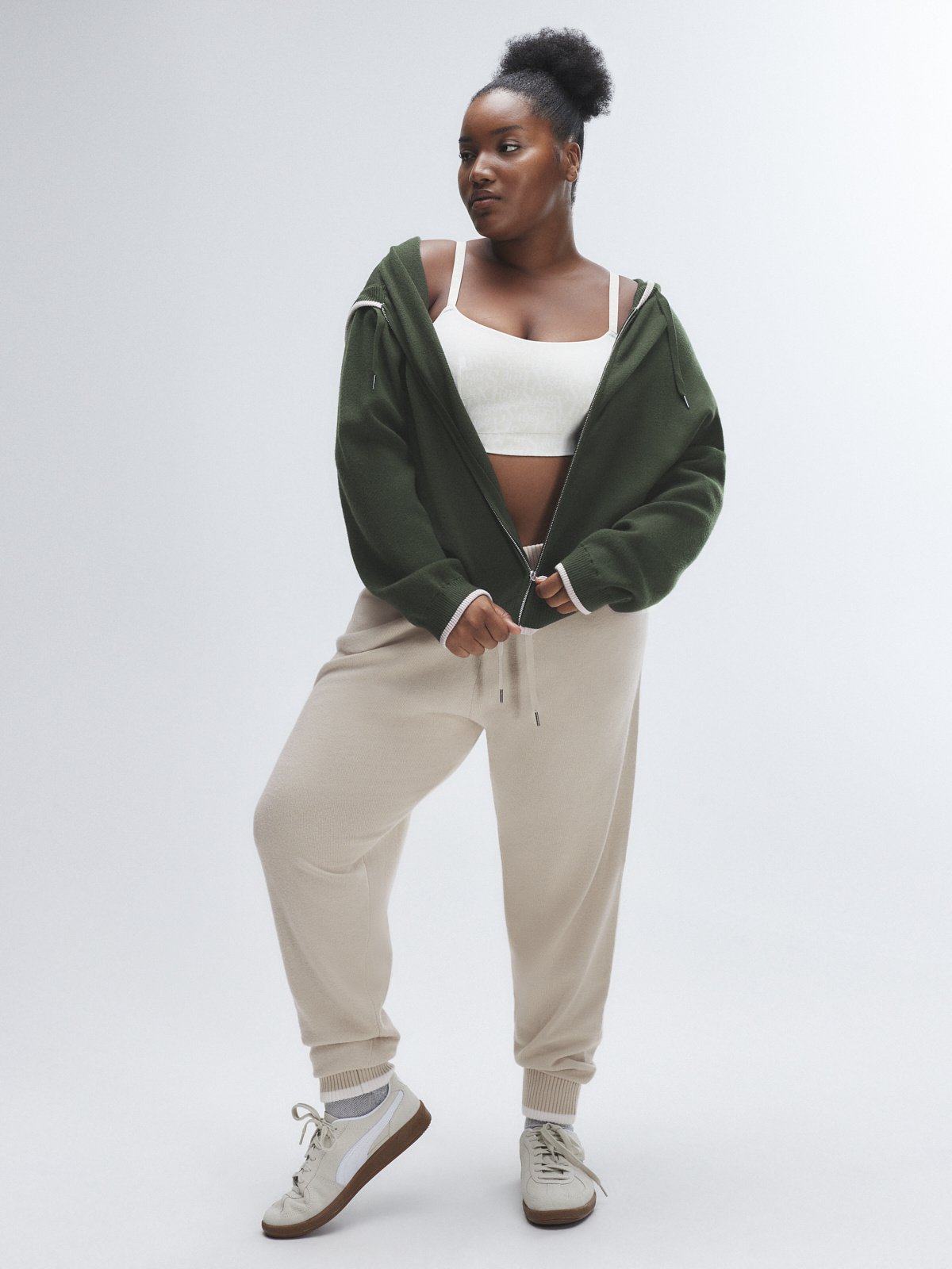 

Спортивные штаны Savage X Fenty Lit Leisure Knit, цвет Hush Beige