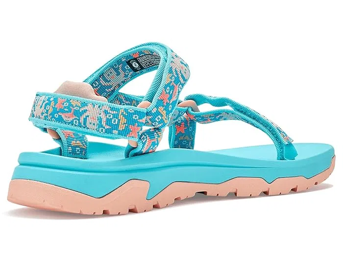 Сандалии с регулируемой фиксацией Hurricane XLT Jr Teva Kids, Ocean Creatures Blue Radiance — фото 4