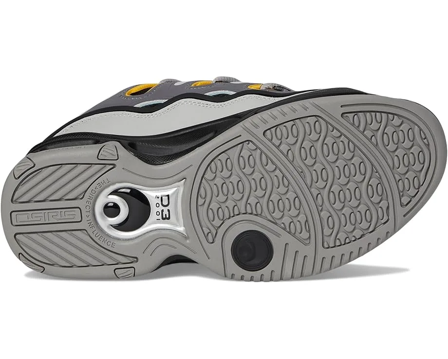 Кроссовки Osiris D3 2001, Grey/Black/YellowSee Less — фото 3