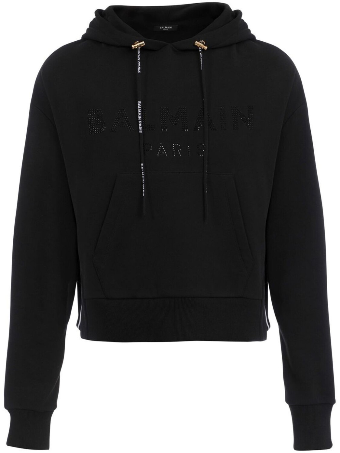 

Balmain худи со стразами, черный