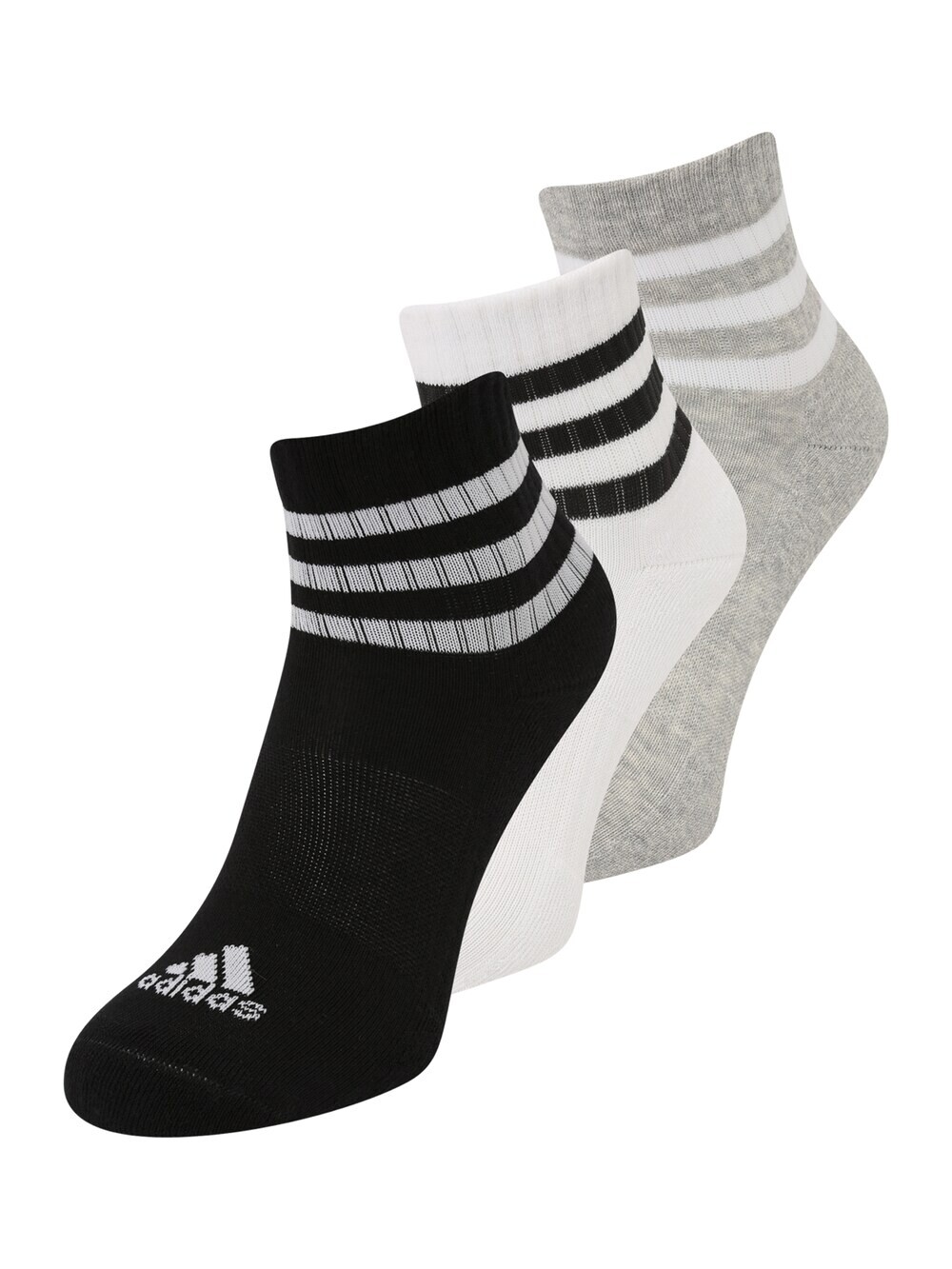 

Спортивные носки ADIDAS SPORTSWEAR 3-Stripes Cushioned, серый