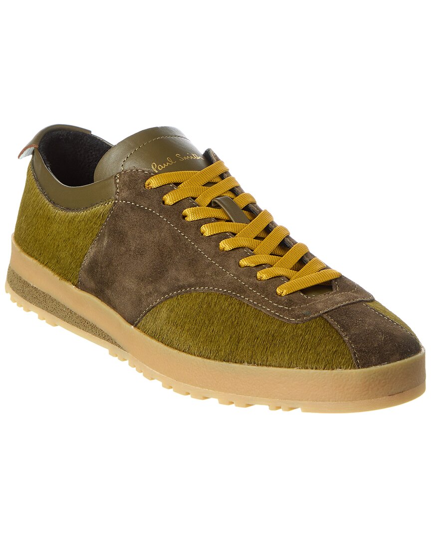 

Кроссовки Paul Smith Zephyr из замши и ворса, зеленый