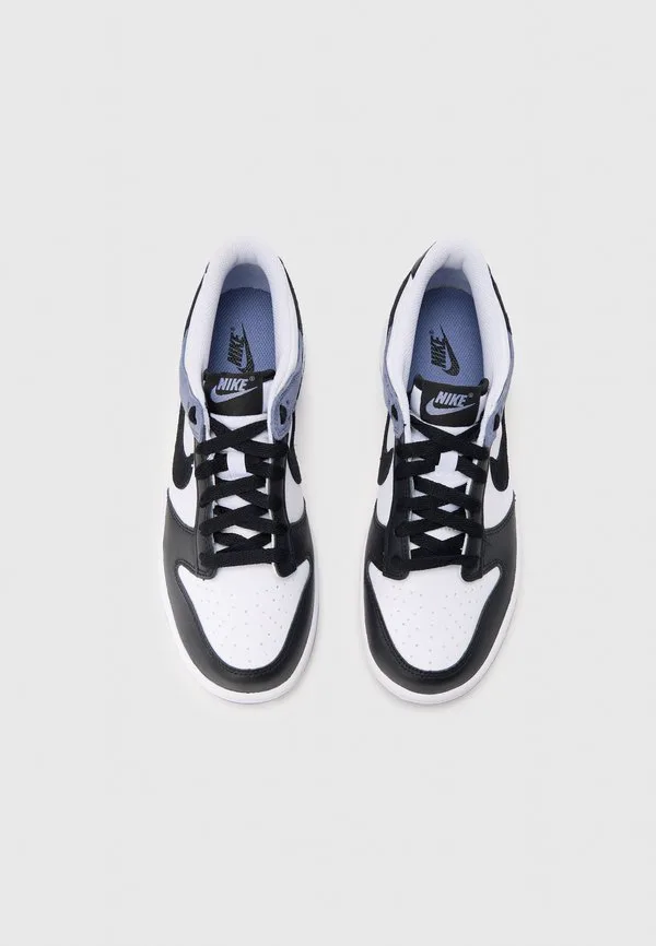 Унисекс кроссовки dunk low Nike Sportswear, White/Black/World Indigo — фото 4
