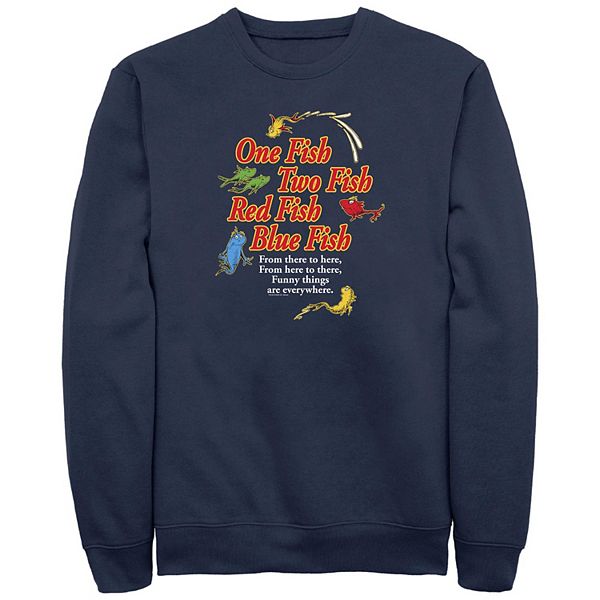 

Толстовка из флиса Big & tall Dr Seuss One Fish Two Fish Red Fish Blue Fish Licensed Character, Красный, Толстовка из флиса Big & tall Dr Seuss One Fish Two Fish Red Fish Blue Fish Licensed Character
