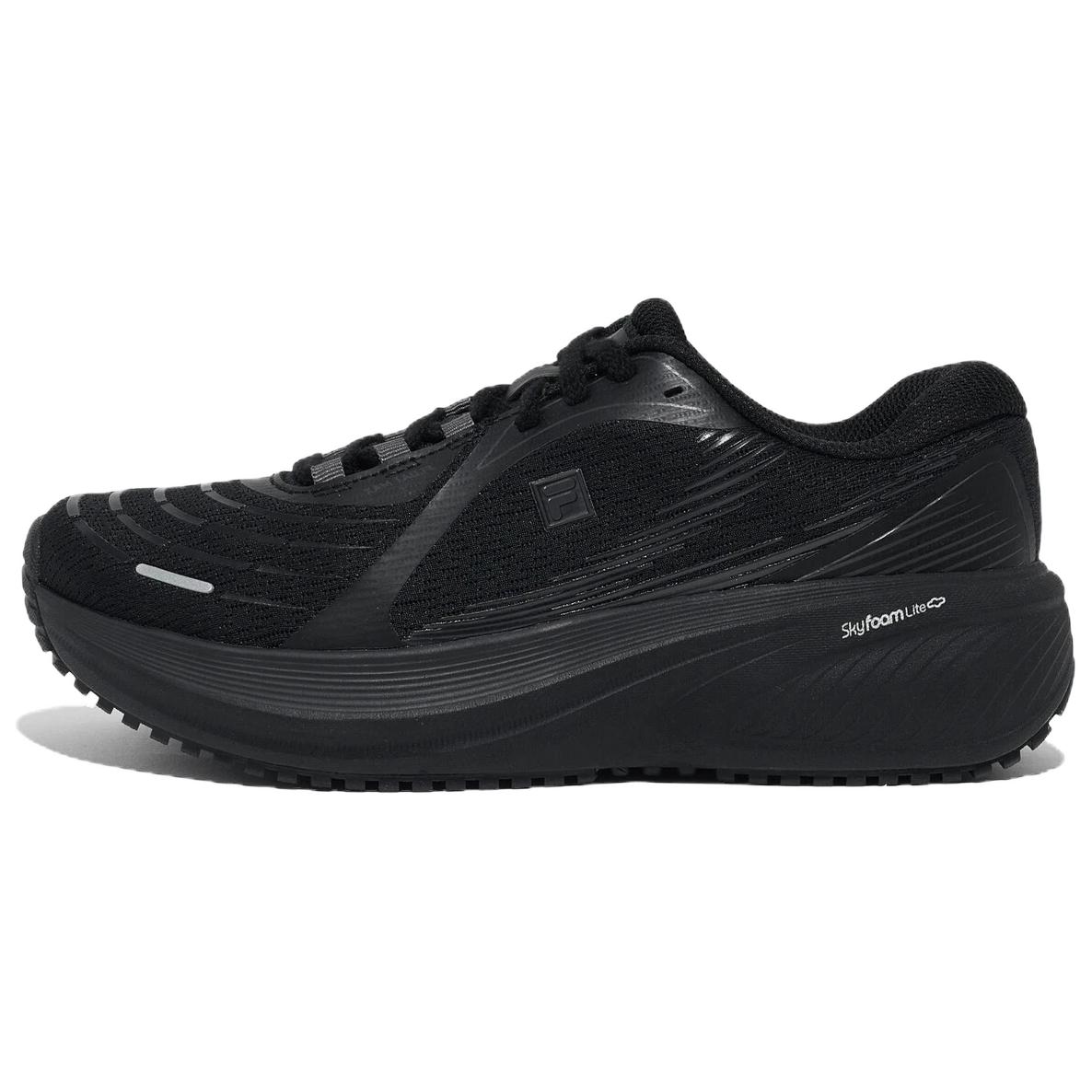 

FILA Float Ma устойчивые к истиранию низкие повседневные кроссовки для бега Unisex Black