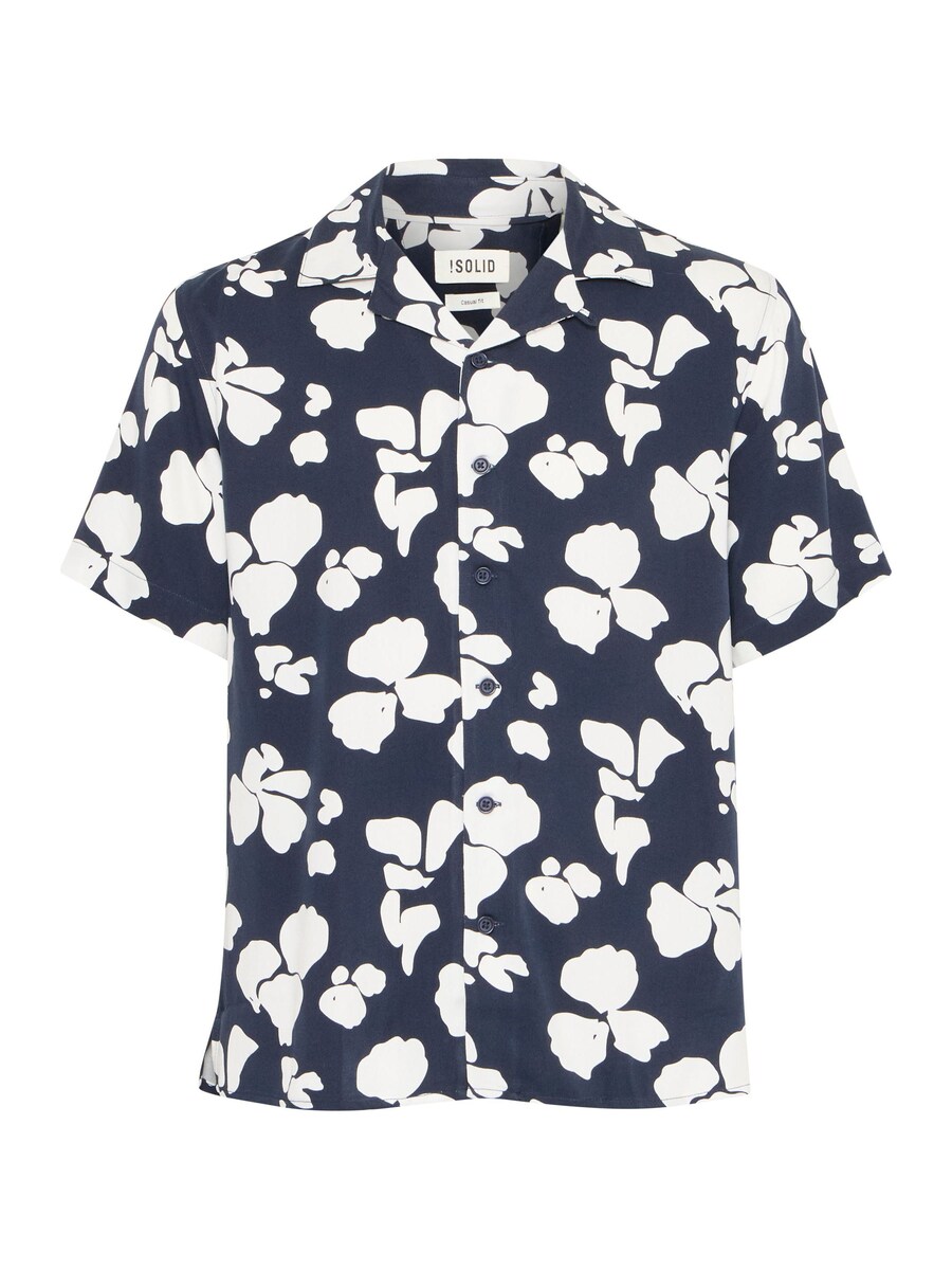 

Рубашка на пуговицах классического кроя !Solid SDPACHA, синий