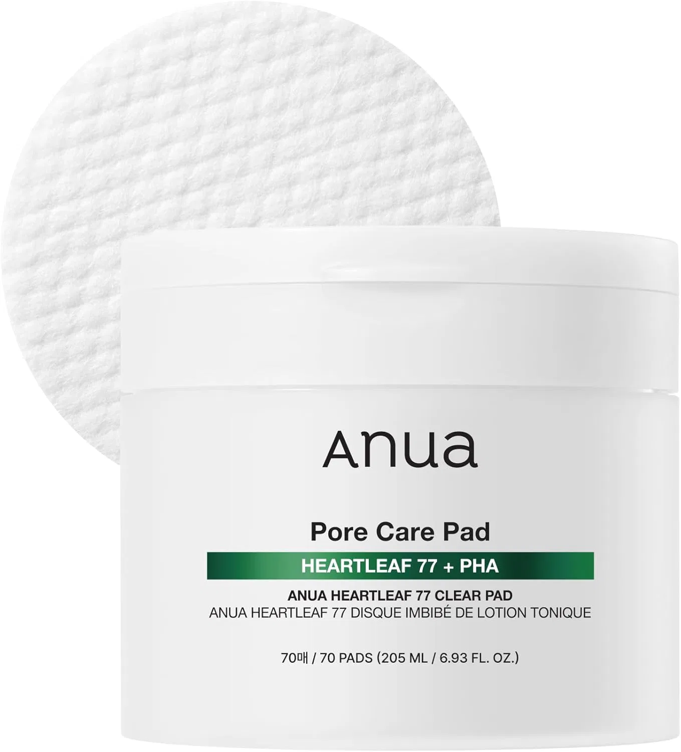 Патчи для глаз Anua Heartleaf 77% Clear Pad 70 шт