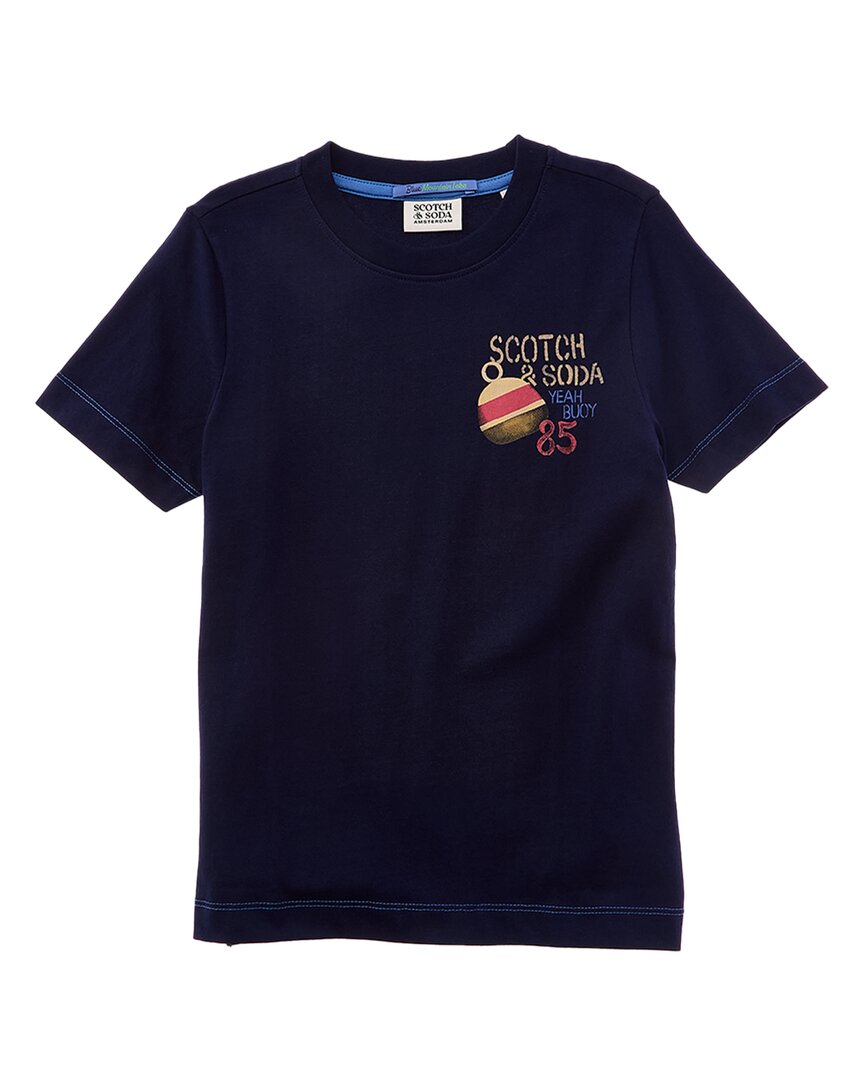

Футболка Scotch & Soda стандартного кроя, синий