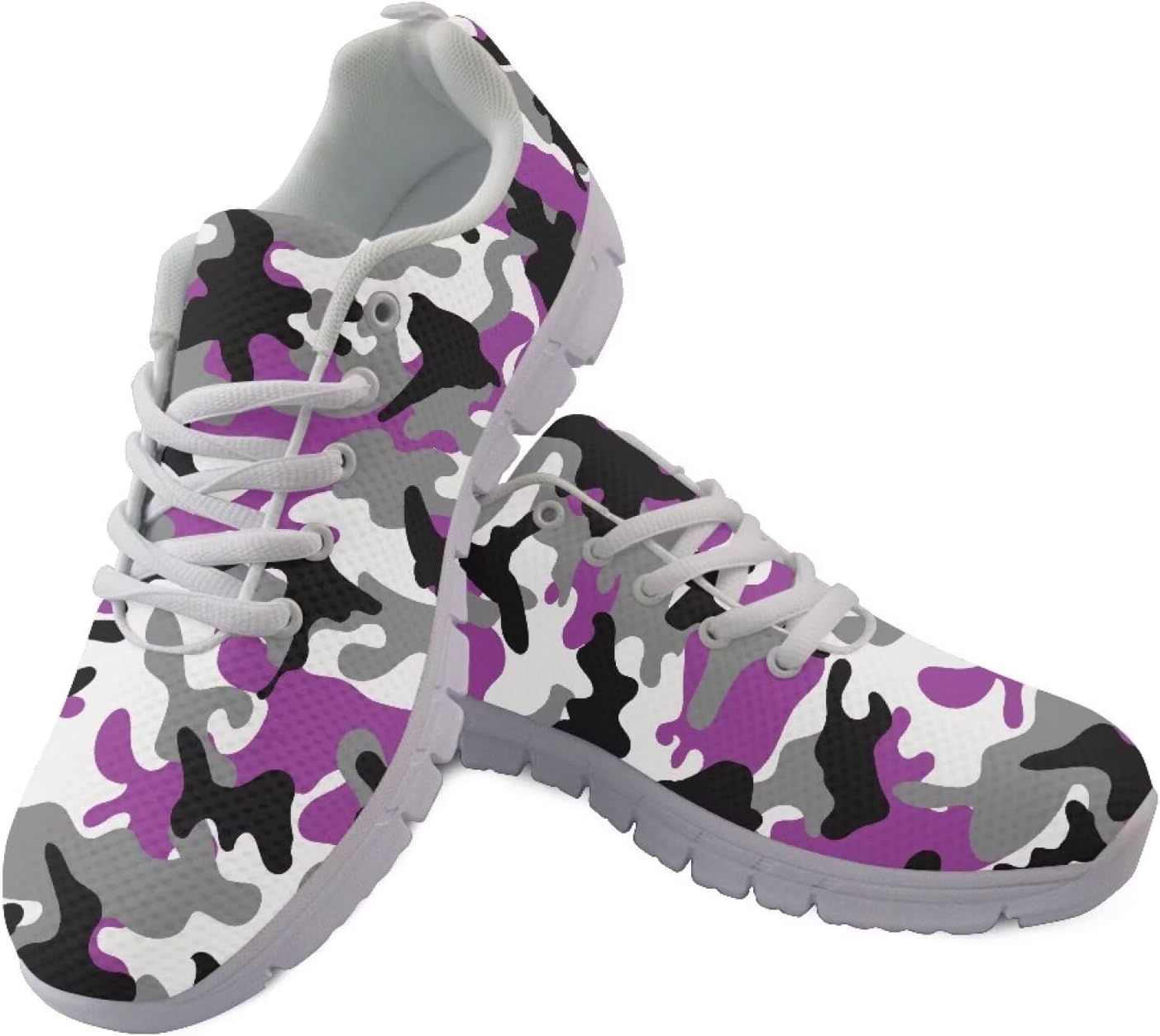 

Кроссовки GIFTPUZZ для женщин и мужчин, спортивные, с сетчатым верхом, дышащие, повседневные, легкие, для ходьбы, фиолетовый