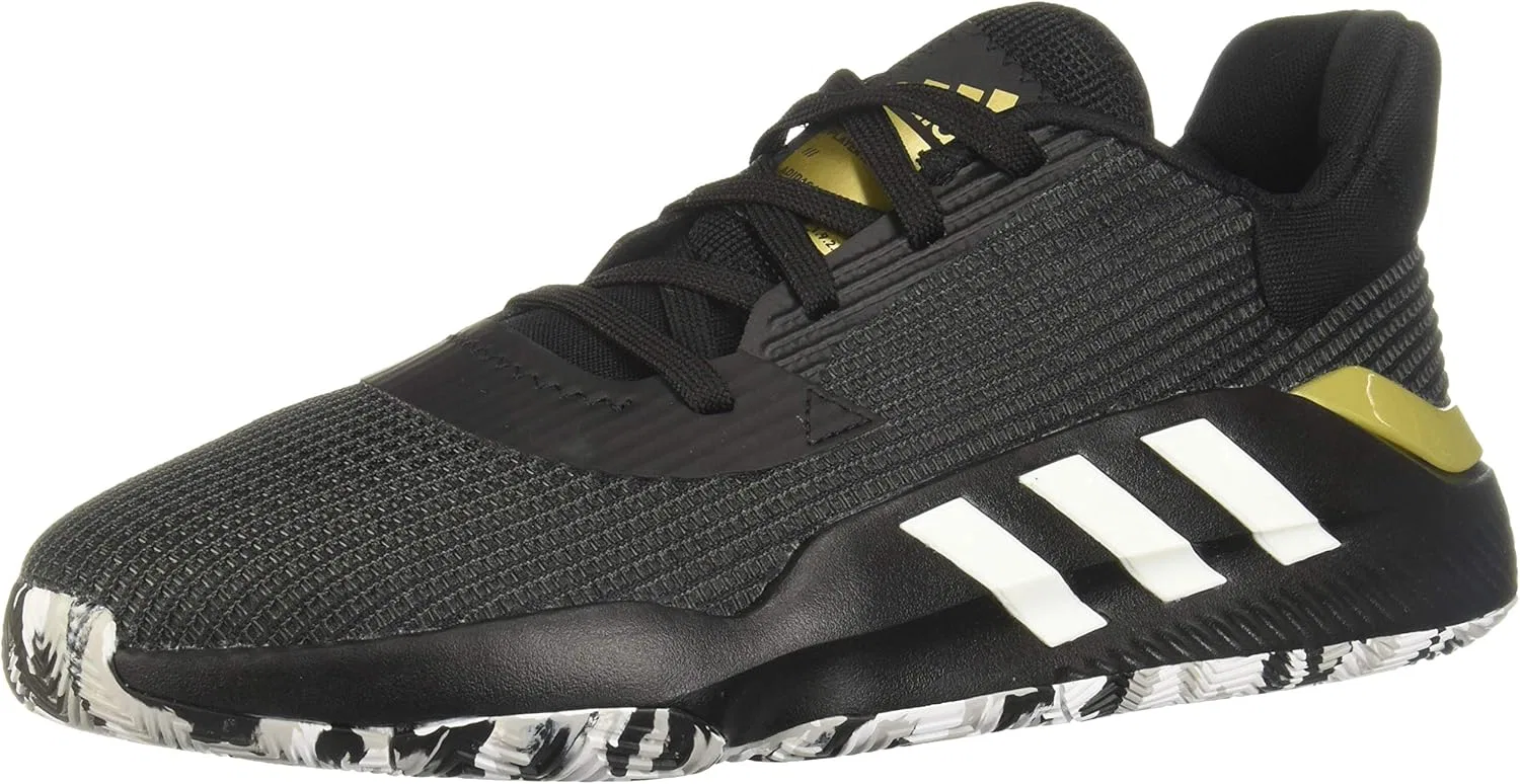 Мужские баскетбольные кроссовки Adidas Pro Bounce 2019 Low, Black Negbás Ftwbla Dormet 000