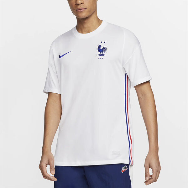 Спортивная футболка training racefoot ball sw ball 20 sport competition season france men's Nike, белый — фото 4