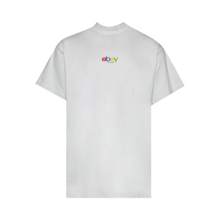 

Футболка Balenciaga Oversized T-Shirt 'Dirty White', белый