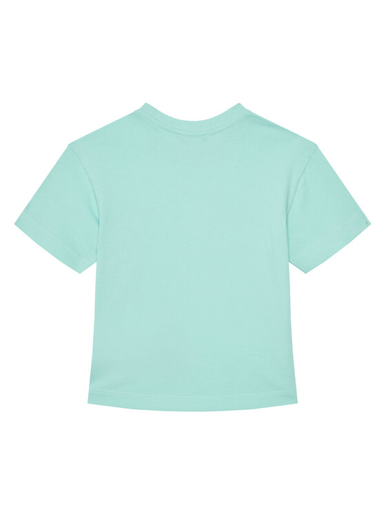 Футболка обычного кроя 3I1XG10J6 United Colors Of Benetton, зеленый — фото 2