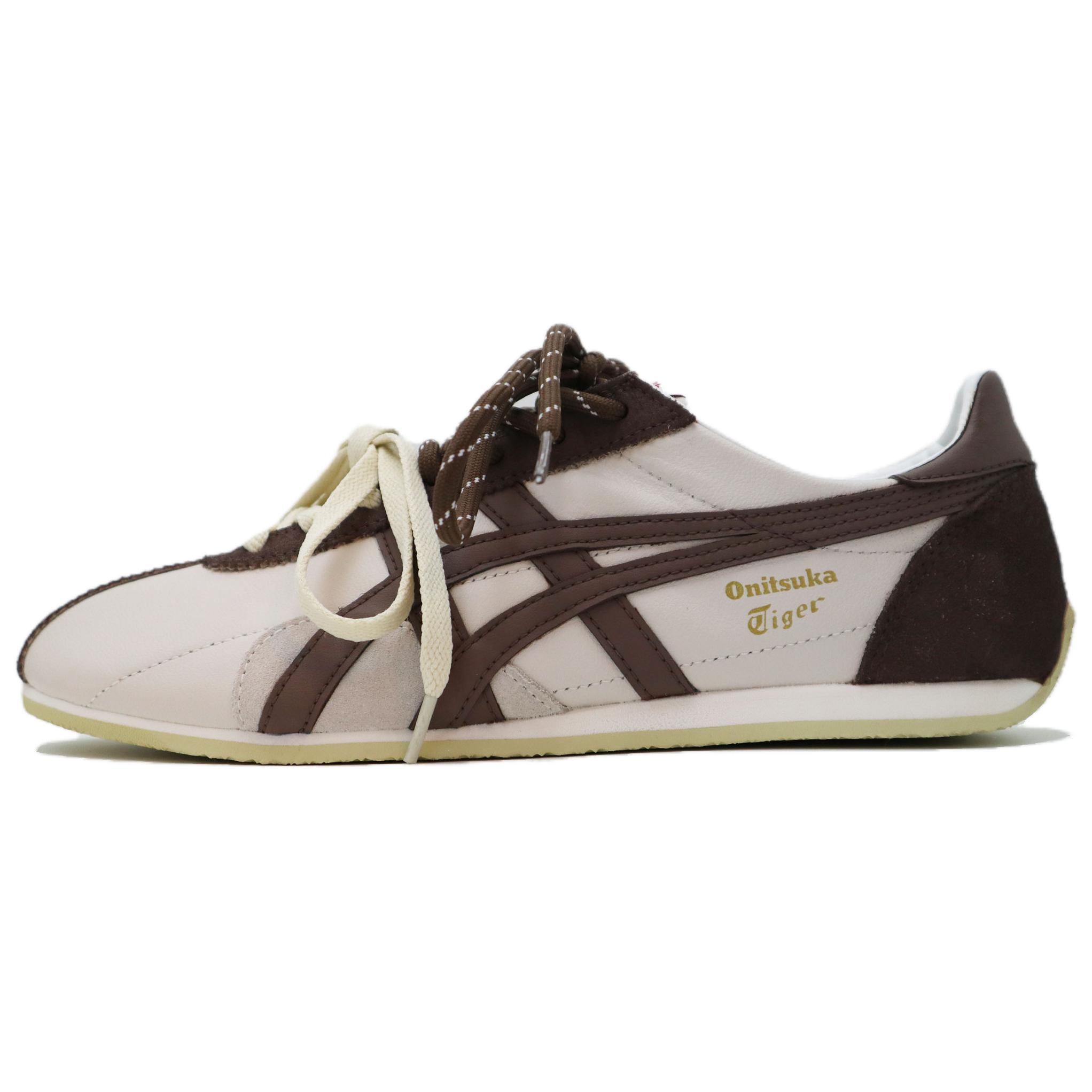 

Onitsuka Tiger Мужские повседневные кроссовки Runspark для города с противоскользящей подошвой, низкие, коричневые