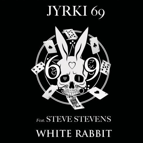 

Сингл 7" Jyrki 69: White Rabbit - Black/white Splatter