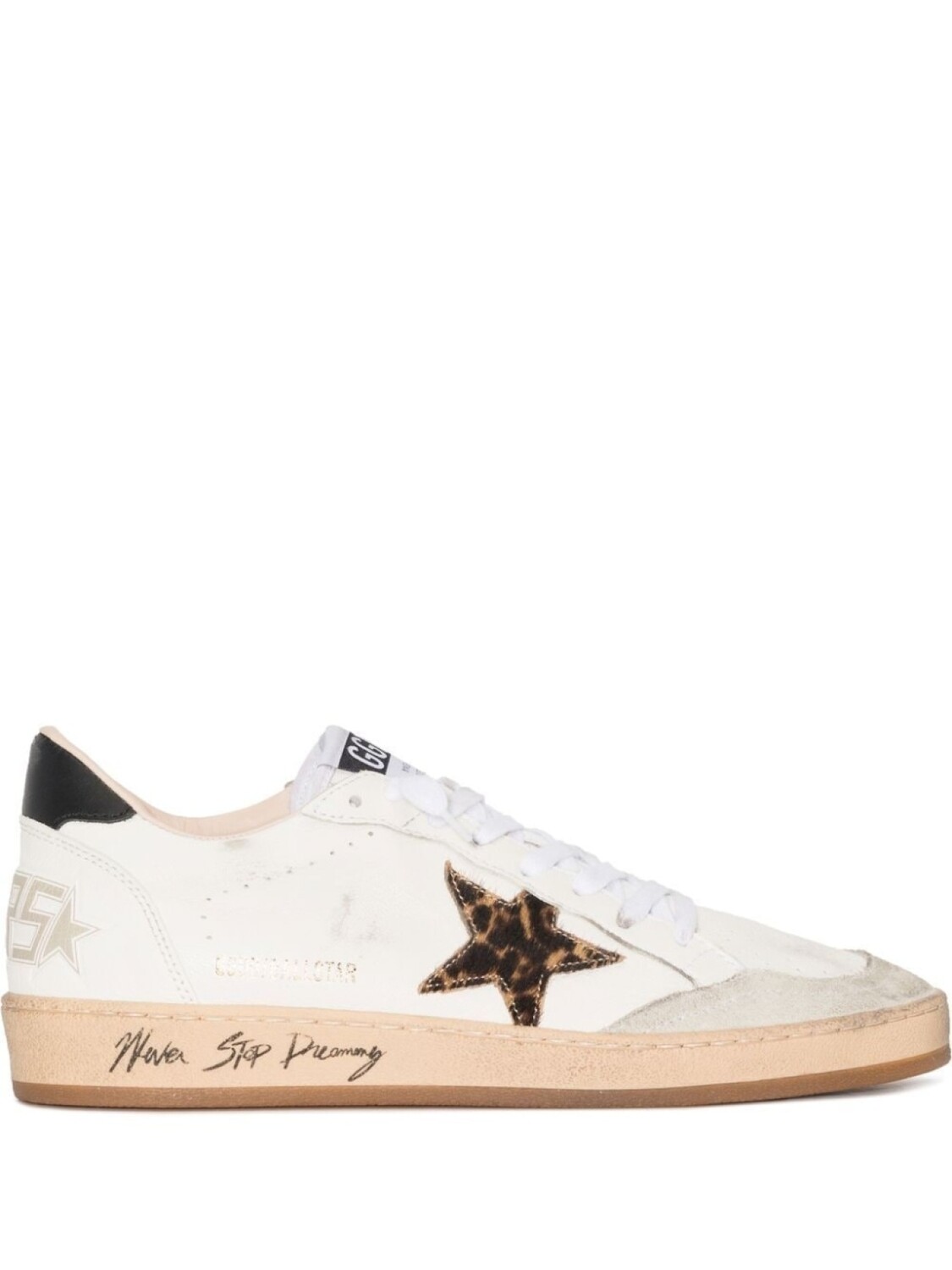 

Golden Goose кеды с нашивкой, белый