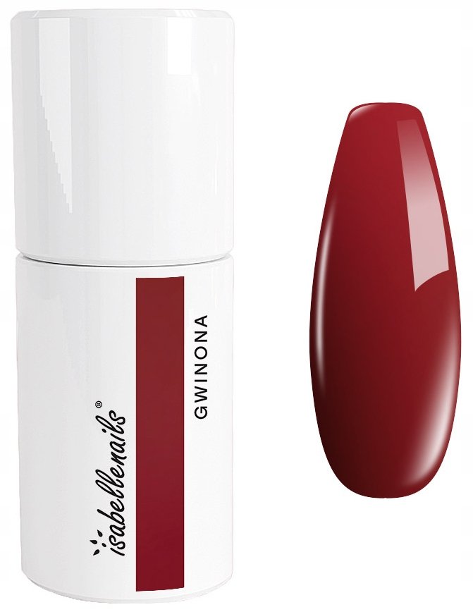 

ГИБРИДНЫЙ ЛАК ДЛЯ НОГТЕЙ 65. GWINONA ISABELLENAILS BURGUNDY
