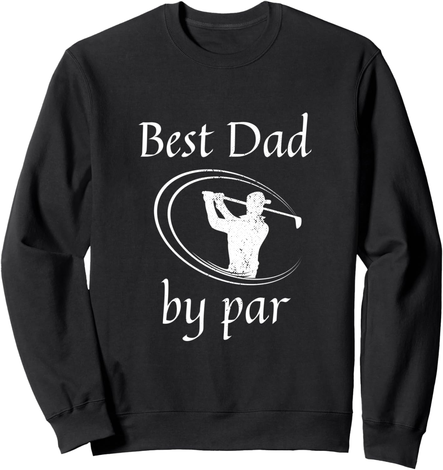 

Футболка с надписью «Дизайн для гольфа: папа-гольфист, лучший папа по пар» Funny Golfing Gifts Golf Player Sports Lover, черный