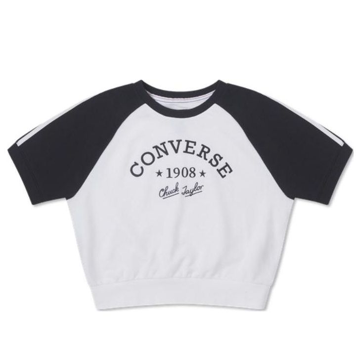

Топ (WMNS) Converse Retro Chuck Fashion Top 'Black' 10026384-A01, черный