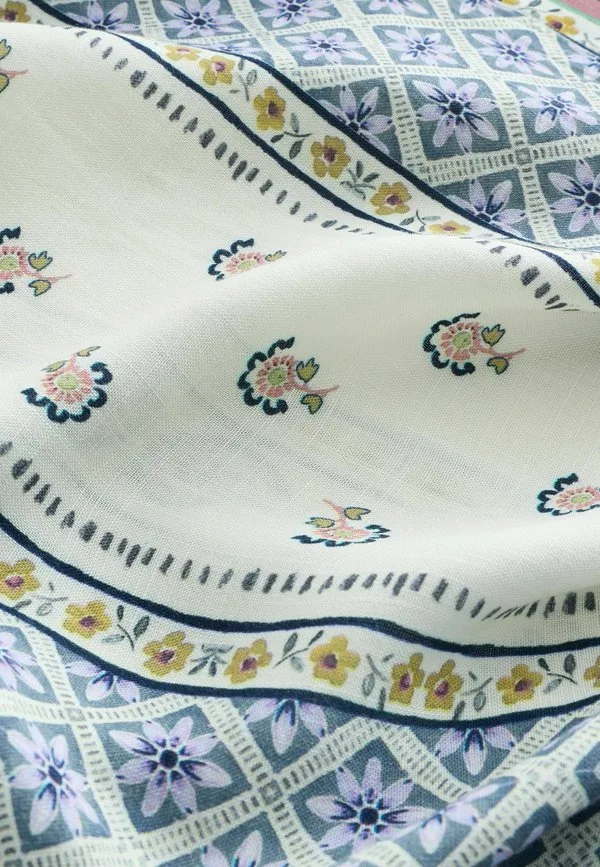Кимоно прямого кроя, удлиненное. летняя куртка Next, Ecru Paisley — фото 3