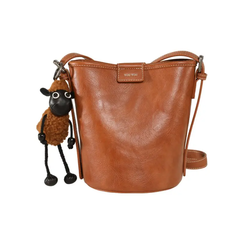 

TOUTOU Women Shoulder Bag, Ретро Коричневый