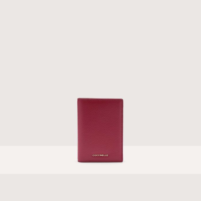 

Кошелек Coccinelle Metallic Soft, цвет Sangria